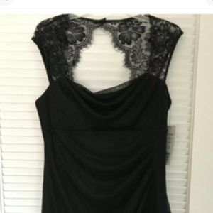 Scarlett Women's Petite Black Dress